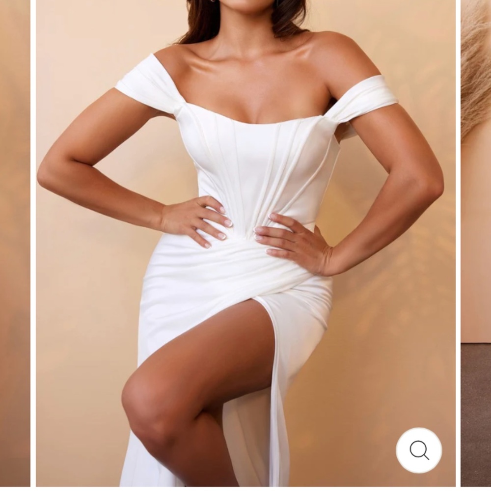Stunning White corset dress - Picture 3 of 4